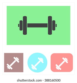 Dumbbell icon