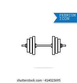 Dumbbell icon