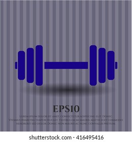 Dumbbell icon