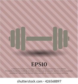 Dumbbell icon