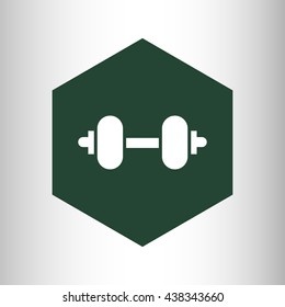 dumbbell icon