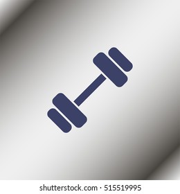 Dumbbell Icon.