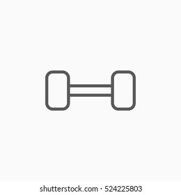 dumbbell icon