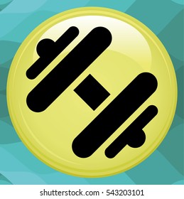 Dumbbell icon
