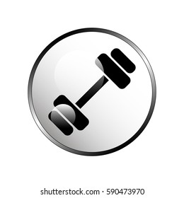 Dumbbell Icon.