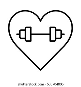 Dumbbell icon