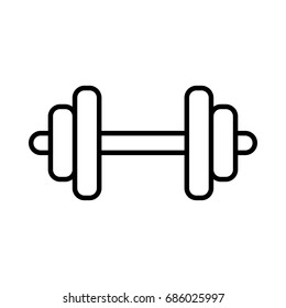 Dumbbell icon