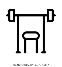 Dumbbell icon