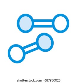 Dumbbell icon