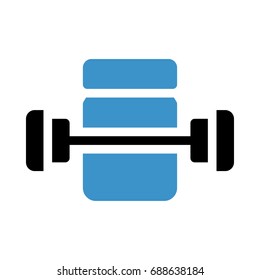 Dumbbell icon