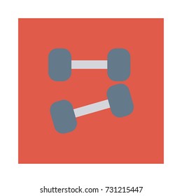 dumbbell icon
