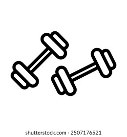 Dumbbell icon. Icon about fitness