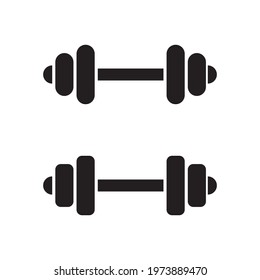 Dumbbell icon for apps and web sites