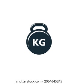 Dumbbell Icon Design Template Elements
