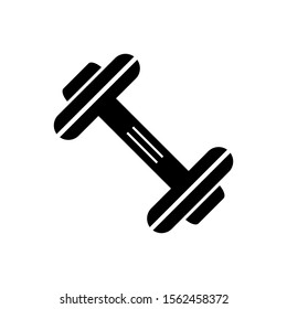dumbbell icon design vector template