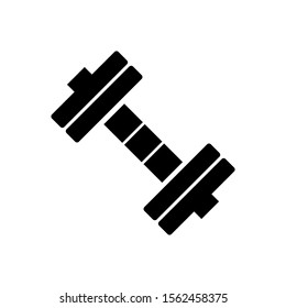 dumbbell icon design vector template