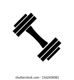 dumbbell icon design vector template