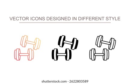 Design do ícone da campainha com ilustração de estoque de fundo branco