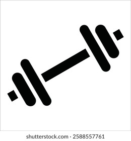 Dumbbell Icon Element For Design