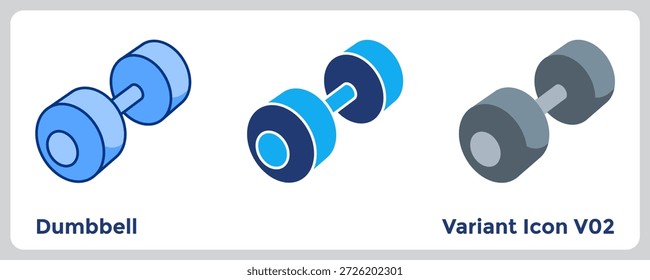 O ícone de campainha melhora os visuais de treinamento de força e os projetos de programas de fitness. Azul, Plano, Dualtone estilo.