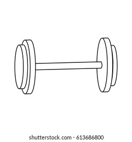 dumbbell icon image