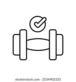 Ícone de campainha isolado em um fundo branco. Ilustração vetorial.