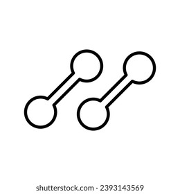 Icono de timbre sobre fondo blanco