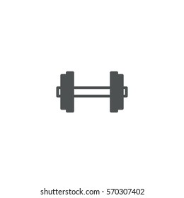 dumbbell icon. sign design