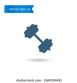 dumbbell. dumbbell icon. sign design. Vector EPS 10.