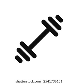 dumbbell icon. Simple vector sign.