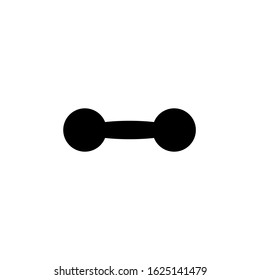 Dumbbell icon template. Vector illustration 