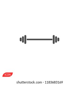 Dumbbell  icon vector 10 eps design