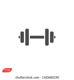 Dumbbell  icon vector 10 eps design