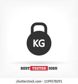 Dumbbell  icon vector 10 eps design