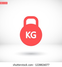 Dumbbell  icon vector 10 eps design