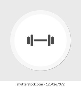 Dumbbell  icon vector 10 eps design