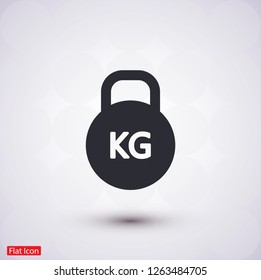 Dumbbell  icon vector 10 eps design