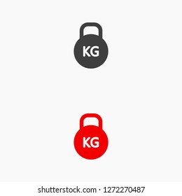 Dumbbell  icon vector 10 eps design