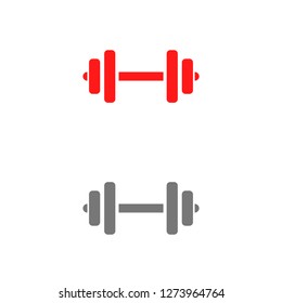 Dumbbell  icon vector 10 eps design