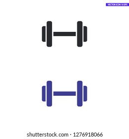 Dumbbell  icon vector 10 eps design