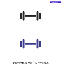 Dumbbell  icon vector 10 eps design