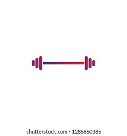 Dumbbell  icon vector 10 eps design