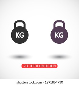 Dumbbell  icon vector 10 eps design