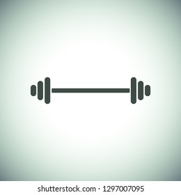 Dumbbell  icon vector 10 eps design