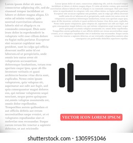 Dumbbell  icon vector 10 eps design