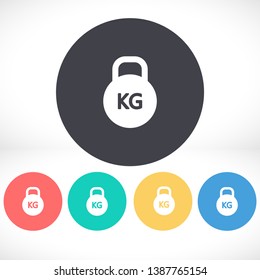Dumbbell  icon vector 10 eps . lorem ipsum Flat Design JPG