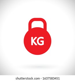 Dumbbell icon vector 10 eps. lorem ipsum Flat Design JPG