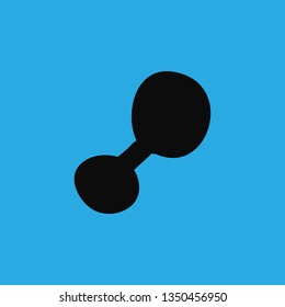 dumbbell icon vector