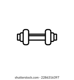 plantillas de diseño de vectores de iconos de dumbbell 