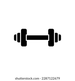 dumbbell icon vector design templates 